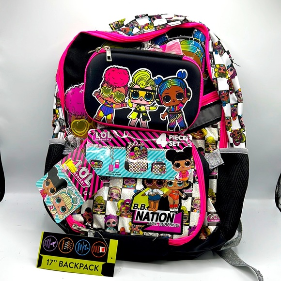 Other - 4piece backpack for kids brand new with tag